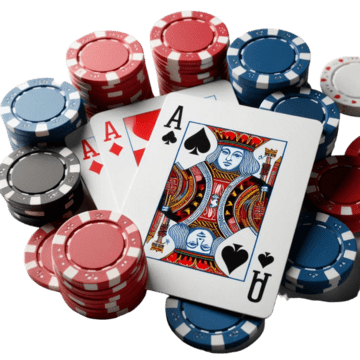 pngtree stack of casino gambling chips and cards png image